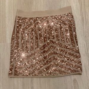 BCBG MaxAzria Sequin Skirt